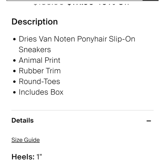 DRIES VAN NOTEN PONY HAIR SLIP-ON SHOES/SNEAKERS. - Picture 3 of 8